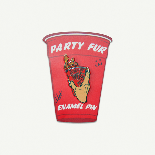 Party Fur Enamel Pin