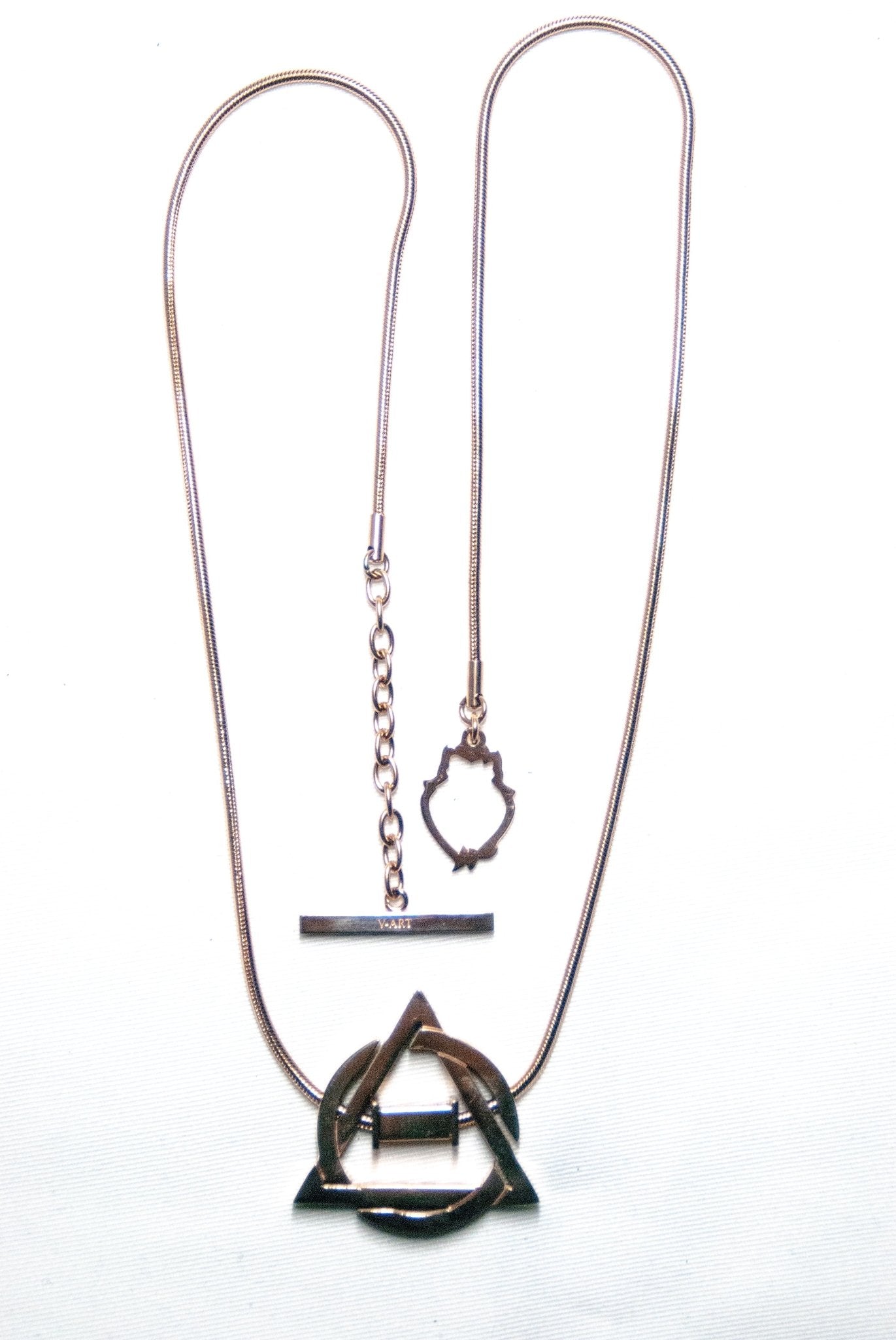 Therian Necklace: Rose Gold Jewellery